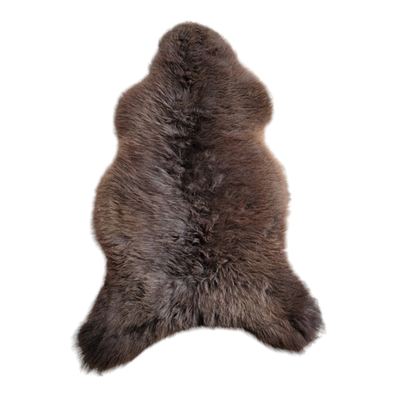 XL Brown Sheepskins 100%Genuine Sheepskin fur rug or chair throw - Picture 11 of 15
